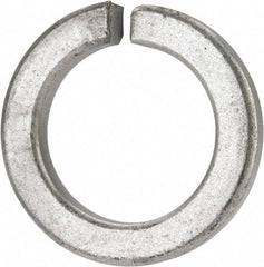 Value Collection - 1-3/4", 1.758" ID, 0.389" Thick Split Lock Washer - Grade 8 Spring Steel, Zinc-Plated Finish, 1.758" Min ID, 1.789" Max ID, 2.679" Max OD - USA Tool & Supply