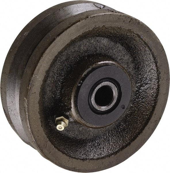 Value Collection - 3/4" ID, Caster Replacement Wheel with Roller Bearing - 600 Lb Load Capacity, 2" Hub Length, 1/2" Axle - USA Tool & Supply