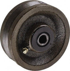 Value Collection - 3/4" ID, Caster Replacement Wheel with Roller Bearing - 600 Lb Load Capacity, 2" Hub Length, 1/2" Axle - USA Tool & Supply