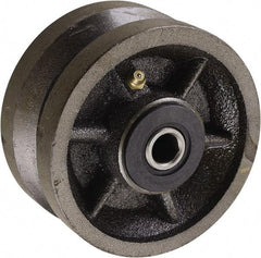 Value Collection - 3/4" ID, Caster Replacement Wheel with Roller Bearing - 800 Lb Load Capacity, 2-1/8" Hub Length, 1/2" Axle - USA Tool & Supply