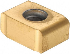 Kennametal - LNEU1255 Grade KC725M Carbide Milling Insert - TiN/TiCN/TiN Finish, 0.2165" Thick, 1.6mm Corner Radius - USA Tool & Supply