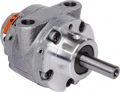 Gast - 0.45 hp Counterclockwise Hub Air Actuated Motor - 0:00 Gear Ratio, 6,000 Max RPM, 1.14" Shaft Length, 3/8" Shaft Diam - USA Tool & Supply