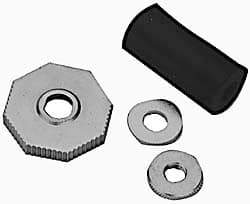 Albion - Caster Rubber Expanding Adapter Tubing Kit - Fits 7/8 Inch to 15/16 Inch Tubing - USA Tool & Supply