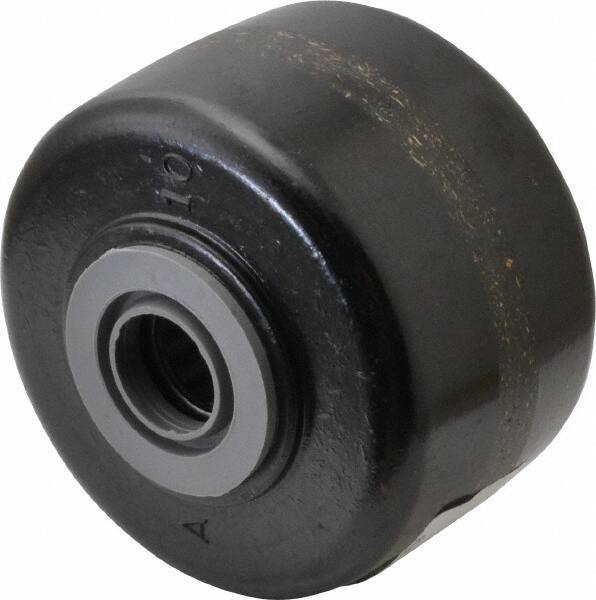 Albion - 3-1/4 Inch Diameter x 2 Inch Wide, Phenolic Caster Wheel - 700 Lb. Capacity, 2-3/8 Inch Hub Length, 1/2 Inch Axle Diameter, Roller Bearing - USA Tool & Supply