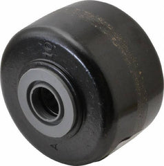 Albion - 3-1/4 Inch Diameter x 2 Inch Wide, Phenolic Caster Wheel - 700 Lb. Capacity, 2-3/8 Inch Hub Length, 1/2 Inch Axle Diameter, Roller Bearing - USA Tool & Supply