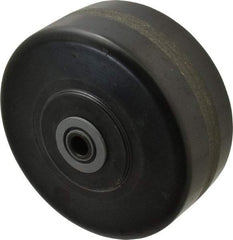 Albion - 6 Inch Diameter x 2-1/2 Inch Wide, Phenolic Caster Wheel - 1,650 Lb. Capacity, 2-15/16 Inch Hub Length, 1/2 Inch Axle Diameter, Sealed Roller Bearing - USA Tool & Supply
