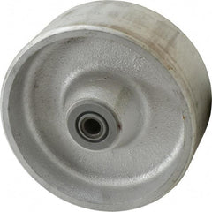 Albion - 6 Inch Diameter x 2-1/2 Inch Wide, Semi-Steel Caster Wheel - 1,650 Lb. Capacity, 2-15/16 Inch Hub Length, 1/2 Inch Axle Diameter, Roller Bearing - USA Tool & Supply