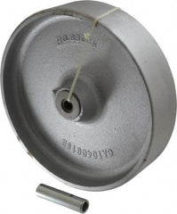 Albion - 10 Inch Diameter x 2-1/2 Inch Wide, Semi-Steel Caster Wheel - 1,650 Lb. Capacity, 2-15/16 Inch Hub Length, 1/2 Inch Axle Diameter, Roller Bearing - USA Tool & Supply