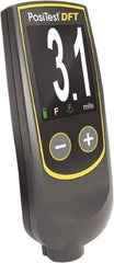 Made in USA - 0 to 40 mil Digital Coating Thickness Gage - For Use with Ferrous Bases - USA Tool & Supply