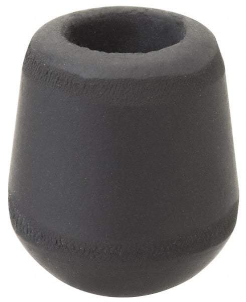 De-Sta-Co - 0.7205" Max Diam, 3/8-16 Thread, Neoprene, Slip On, Round End, Clamp Spindle Assembly Replacement Cap - For 3/8" Diam Standard Spindle, 0.88" OAL, 0.3386" Hole Diam - USA Tool & Supply