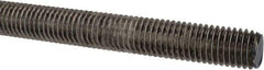 Made in USA - 5/8-11 UNC (Coarse), 6' Long, Stainless Steel Threaded Rod - Right Hand Thread - USA Tool & Supply