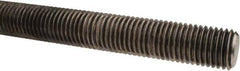 Made in USA - 7/8-9 UNC (Coarse), 6' Long, Stainless Steel Threaded Rod - Right Hand Thread - USA Tool & Supply