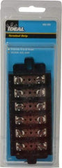 Ideal - 6 Poles, 600 Volt, 60 Amp, -40 to 266°F, Polyester Thermoplastic, Polyester Thermoplastic Multipole Terminal Block - Nickle Plated Brass, 22 to 6 AWG Compatibility, 1-1/4 Inch High - USA Tool & Supply