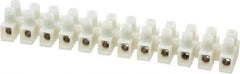 Ideal - 0.7mm High x 7.9mm Long, Terminal Block Barrier Strip - Use with 12 Pole Terminal Blocks - USA Tool & Supply