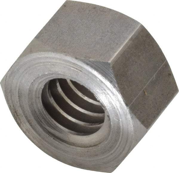 Keystone Threaded Products - 5/8-8 Acme Steel Left Hand Hex Nut - 1-1/16" Across Flats, 39/64" High, 2G Class of Fit - USA Tool & Supply