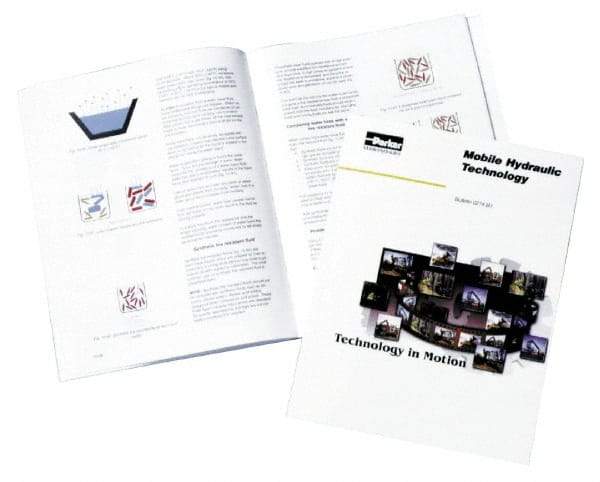 Parker - Mobile Hydraulic Technology Publication, 1st Edition - Fluid Power Training Textbooks, 400+ Pages - USA Tool & Supply