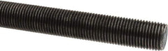 Made in USA - 1/2-20 UNF (Fine), 6' Long, Stainless Steel Threaded Rod - Right Hand Thread - USA Tool & Supply