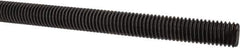 Value Collection - 1/2-13 UNC (Coarse), 6' Long, Alloy Steel Threaded Rod - Plain Finish, Right Hand Thread - USA Tool & Supply