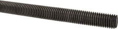 Value Collection - 5/8-11 UNC (Coarse), 6' Long, Alloy Steel Threaded Rod - Plain Finish, Right Hand Thread - USA Tool & Supply