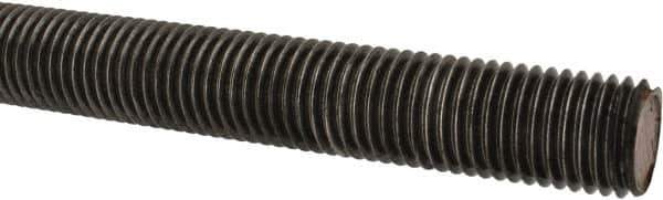 Value Collection - 7/8-9 UNC (Coarse), 6' Long, Alloy Steel Threaded Rod - Right Hand Thread - USA Tool & Supply