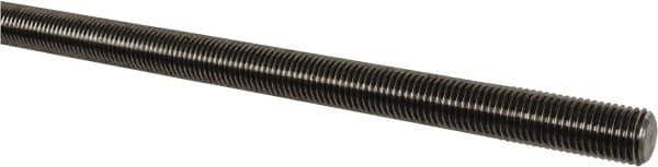 Value Collection - 1-8 UNC (Coarse), 6' Long, Alloy Steel Threaded Rod - Right Hand Thread - USA Tool & Supply