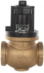 Magnatrol Valve - 3" Port, 2 Way, Bronze Solenoid Valve - Normally Closed - USA Tool & Supply