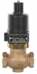 Magnatrol Valve - 1" Port, 2 Way, Bronze Solenoid Valve - Normally Open - USA Tool & Supply
