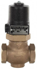 Magnatrol Valve - 1-1/4" Port, 2 Way, Solenoid Valve - Normally Closed - USA Tool & Supply