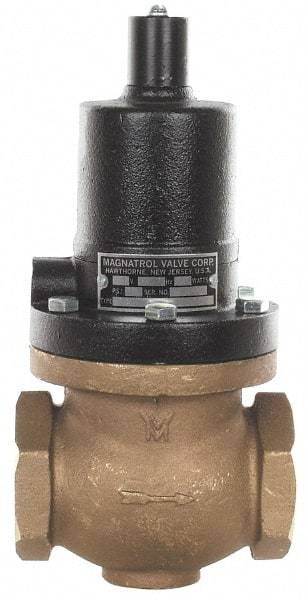 Magnatrol Valve - 2" Port, 2 Way, Solenoid Valve - Normally Open - USA Tool & Supply