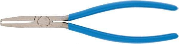 Channellock - 8" OAL, End Cutting Pliers - 1-3/16" Jaw Length x 17/32" Jaw Width, Plastic Dipped Handle - USA Tool & Supply