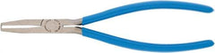 Channellock - 8" OAL, End Cutting Pliers - 1-3/16" Jaw Length x 17/32" Jaw Width, Plastic Dipped Handle - USA Tool & Supply