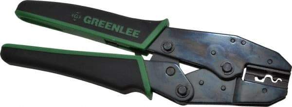 Greenlee - Terminal Crimper - 22 - 8 AWG Capacity - USA Tool & Supply