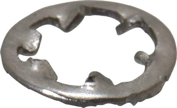 Value Collection - M3 Screw, 3.2mm ID, Stainless Steel Internal Tooth Lock Washer - 6mm OD, Uncoated, Grade 18-8 & Austenitic A2 - USA Tool & Supply