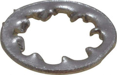 Value Collection - M4 Screw, 4.3mm ID, Stainless Steel Internal Tooth Lock Washer - 8mm OD, Uncoated, Grade 18-8 & Austenitic A2 - USA Tool & Supply