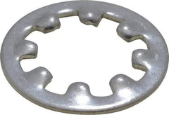 Value Collection - M5 Screw, 5.3mm ID, Stainless Steel Internal Tooth Lock Washer - 10mm OD, Uncoated, Grade 18-8 & Austenitic A2 - USA Tool & Supply