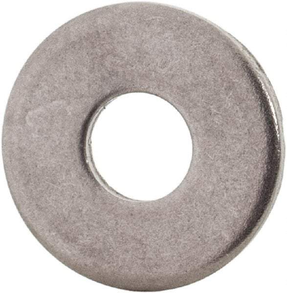 Value Collection - M4 Screw, Grade 316 Stainless Steel Fender Flat Washer - 4.3mm ID x 12mm OD, Plain Finish - USA Tool & Supply