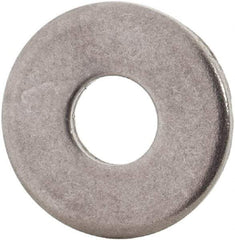Value Collection - M4 Screw, Grade 316 Stainless Steel Fender Flat Washer - 4.3mm ID x 12mm OD, Plain Finish - USA Tool & Supply