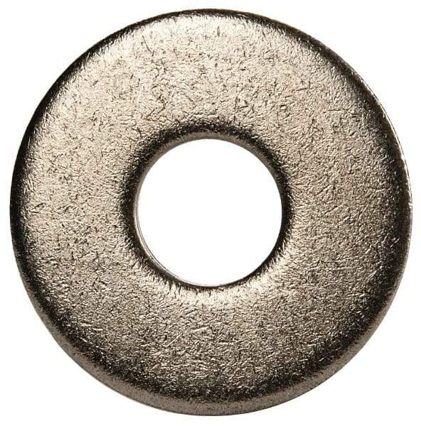 Value Collection - M10 Screw, Grade 316 Stainless Steel Fender Flat Washer - 10.5mm ID x 30mm OD, Plain Finish - USA Tool & Supply