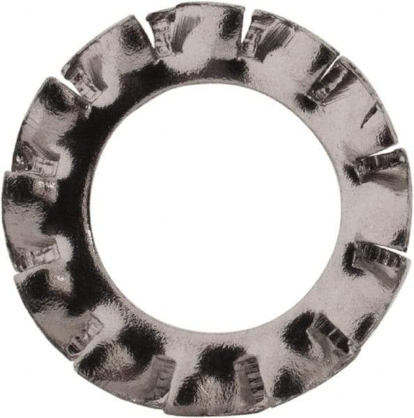 Value Collection - M6 Screw, 6.4mm ID, Stainless Steel External Tooth Lock Washer - 11mm OD, Uncoated, Grade 316 & Austenitic A4 - USA Tool & Supply