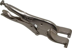 Irwin - 9" OAL Standard Jaw Panel Clamp Weld Locking Pliers - 3/8" Jaw Depth, 3/8" Jaw Opening - USA Tool & Supply