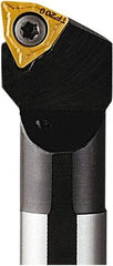 Seco - 25mm Min Bore Diam, 180mm OAL, 20mm Shank Diam, A-SWLC Indexable Boring Bar - 37mm Max Bore Depth, WCMT 06T3.. Insert, Screw Holding Method - USA Tool & Supply