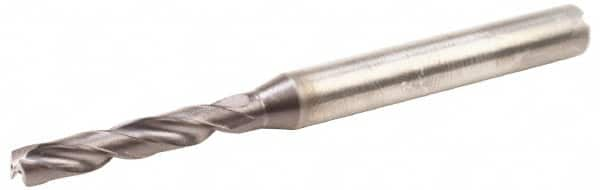 Kennametal - 0.748" 180° Spiral Flute Solid Carbide Screw Machine Drill Bit - USA Tool & Supply