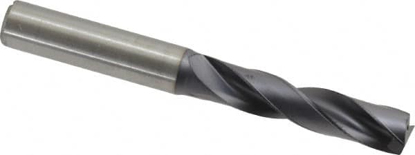 Kennametal - 11mm 180° Spiral Flute Solid Carbide Screw Machine Drill Bit - USA Tool & Supply