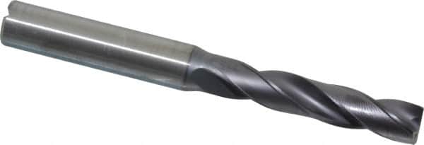 Kennametal - 8.5mm 180° Spiral Flute Solid Carbide Screw Machine Drill Bit - USA Tool & Supply