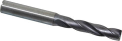 Kennametal - 8.5mm 180° Spiral Flute Solid Carbide Screw Machine Drill Bit - USA Tool & Supply