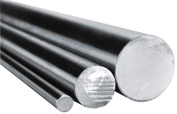 Value Collection - 1 Inch Diameter, O-1 Oil Hardening Decarb Free Tool Steel Round - +0.005/+0.015 Inch Tolerance, Cut to Length - USA Tool & Supply