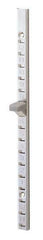 Sugatsune - Satin Stainless Steel Coated, Shelf Standard Bracket - 71-5/8" Long, 15mm Wide - USA Tool & Supply