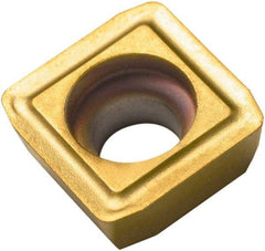 Komet - SOEX120508 32 Grade BK8425 Carbide Indexable Drill Insert - TiAlN/TiN Finish, Square, 1/2" Inscribed Circle - USA Tool & Supply