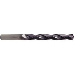 Komet - 11.2mm 140° Spiral Flute Solid Carbide Taper Length Drill Bit - USA Tool & Supply