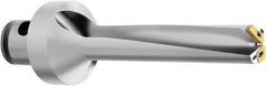 Komet - 3.937" Max Drill Depth, 5xD, 0.772" Diam, Indexable Insert Drill - 2 Inserts, ABS 50 Modular Connection Shank - USA Tool & Supply